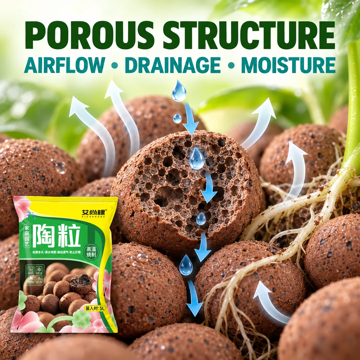 Керамзит LECA для гидропоники, – обзор и цена Clay Pebble Growing