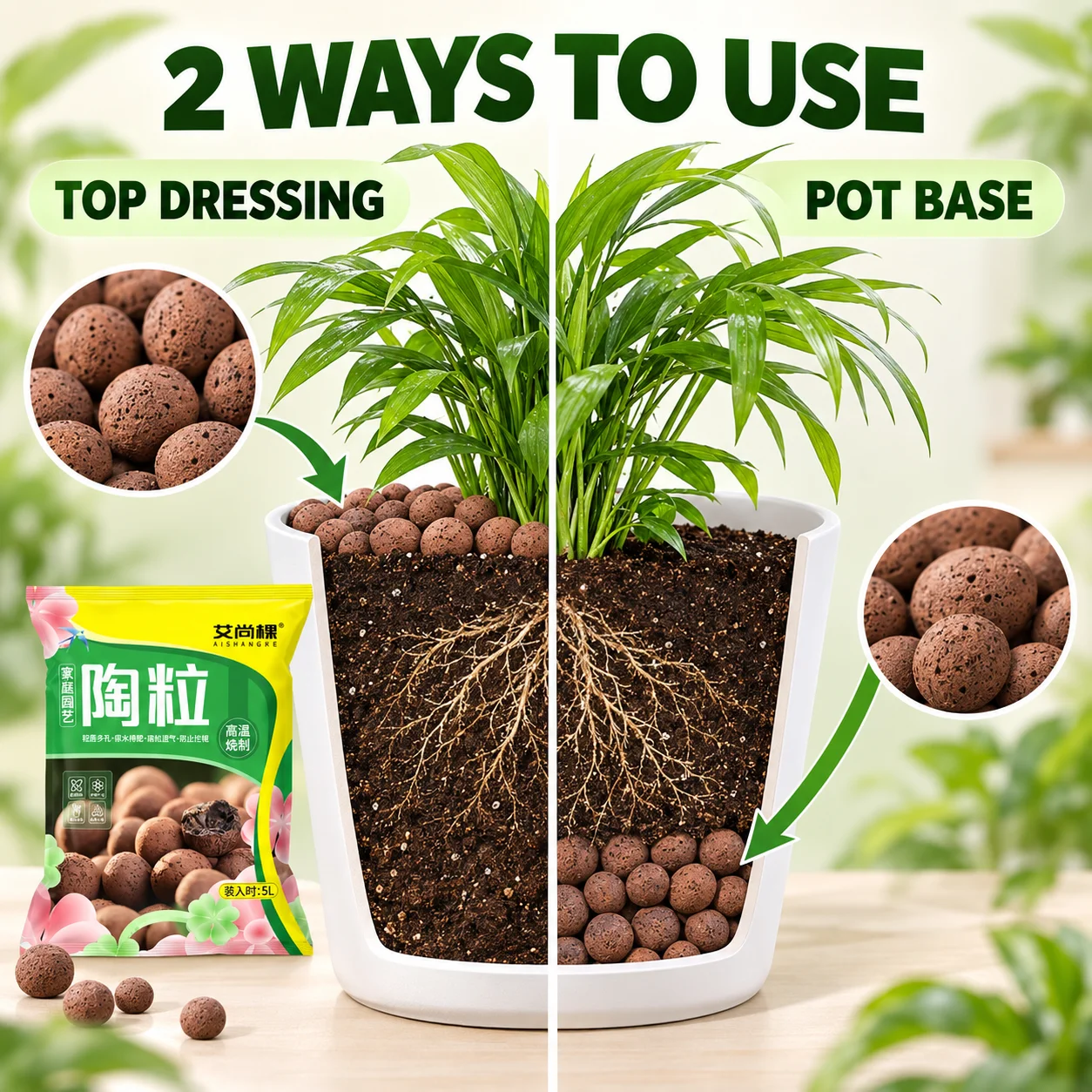 Керамзит LECA для гидропоники, – обзор и цена Clay Pebble Growing